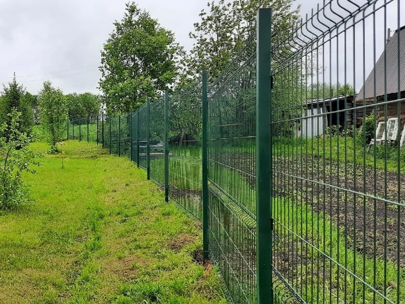 Забор из 3д сетки, с. Палевицы